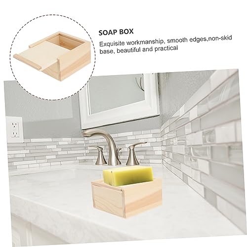 NOLITOY 6 Pcs small wooden box wood decor Unfinished Wooden Treasure Chest unfinished wood organizer plain Jewelry Collection Case Creative Jewelry NOLITOY