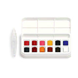 Windsor & Newton Cotman Half Pan with 12 Color Water Brush Winsor & Newton