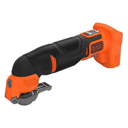 BLACK + DECKER 20V MAX Oscillating Tool, MultiTool, 6-speed, Tool Only (BDCOS20B) - WoodArtSupply