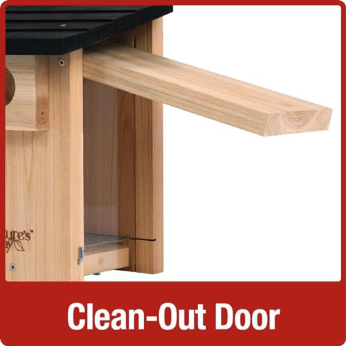 Nature's Way Bird Products CWH4 Cedar Bluebird Viewing House NATURES WAY BIRD PRODUCTS