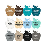 Apple Barrel Farmhouse Acrylic Paint Set, 12, 24 Fl Oz (Pack of 1) Apple Barrel