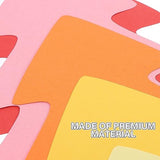 VOSAREA 72pcs Cartoon Tree Shaped Paper Cutouts Paper Cut Delicate Wall Paper Cutouts Decorative Paper Variety Decorations School Wall Decors Hand VOSAREA