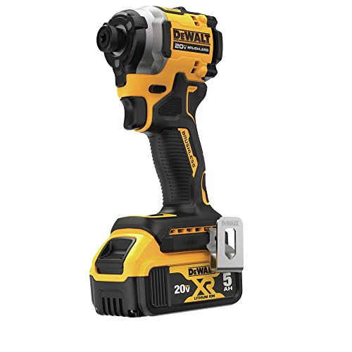 DEWALT DCF850P1 ATOMIC 20V MAX* 1/4 in. Brushless Cordless 3-Speed Impact Driver Kit - WoodArtSupply