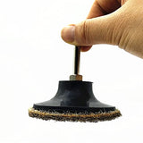 25pcs 3 Inch Sanding Disc Non-Woven Aluminum Oxide Abrasive Coarse Grit Surface Conditioning Quick Change Discs for Die Grinder Polishing Rust Paint Banmo Abrasive