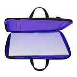 ITODA A3 Art Portfolio Carry Case Bag Drawboard Tote Handheld Storage Portable Shoulder Lightweight Box for 8k Sketch Pad Artist Drawing Painting ITODA
