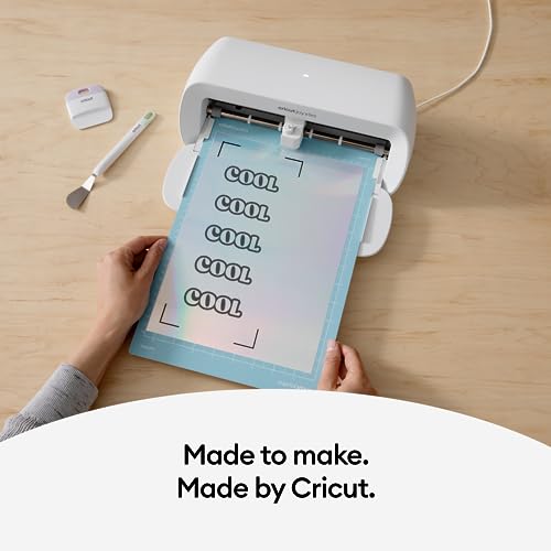 Cricut Printable Vinyl 10 Count, Printable Vinyl for Letter Stickers, Labels & Decor, Vinyl Paper for Inkjet Printer, Compatible with Cricut Maker, - WoodArtSupply