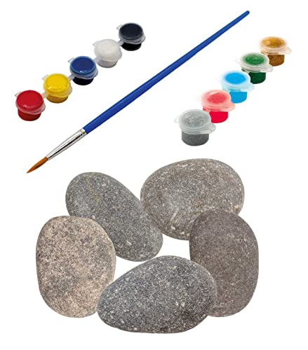 Really Cute Rock Painting-Paint 5 Supersweet Rocks!: Craft Kit for Kids