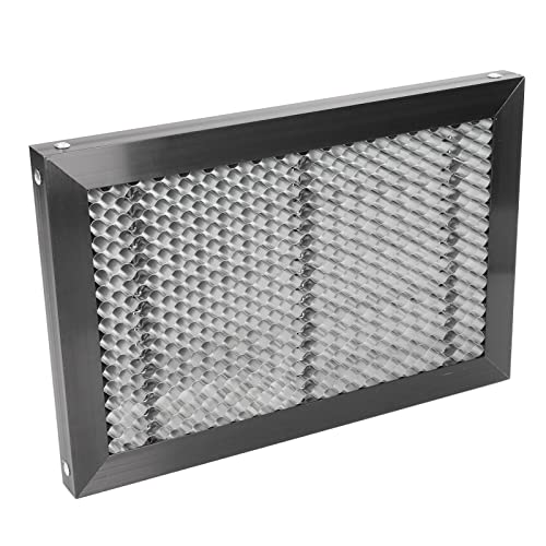 Laser Honeycomb Cutting Table Board, Honeycomb Working Table 300x200x22mm Beehive Working Plate CNC Processed Laser Cutting Bed for Laser Engraving Hyuduo