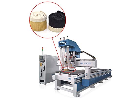 BestTeam Vacuum Cleaner Engraving Machine Dust Cover, 70mm/100mm Brush Vacuum Cleaner Engraving Machine Dust Cover for CNC Router for Spindle Motor BTMIEY