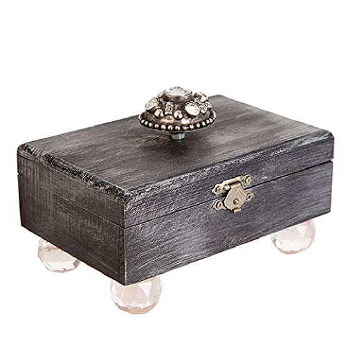Darice Unfinished Wood Craft Box – Light Unfinished Wood with Clasp – Make Your Own Gift Box, Jewelry Box, Photo Box - Decorate with Paint, Ribbon, Darice
