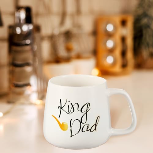 Tticai 4 Sets Paintable Mugs Painted Mug Kits Ceramic Mug to Paint 4 Pcs Blank Coffee Mugs and 4 Pcs Painting Supplies Paint Your Own Mug DIY Coffee Tticai