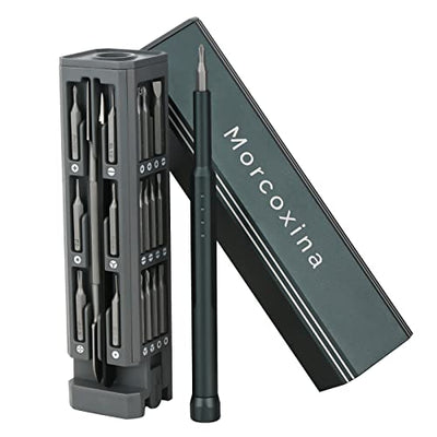 Morcoxina Precision Screwdriver Set, 46 in 1 Mini Screwdriver, Screwdriver Bit Sets, Multifunction Precision Screwdriver Kit, Repair Tool Kit for