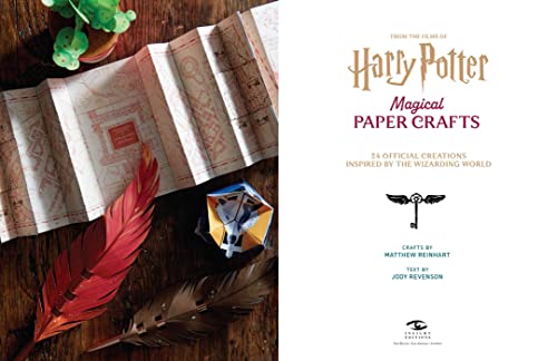 Harry Potter: Magical Paper Crafts: 24 Official Creations Inspired by the Wizarding World (Reinhart Studios) - WoodArtSupply