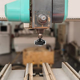 BINSTAK CNC Spoilboard Surfacing Router Bit 1/4" Shank, Slab Flattening Router Bit with 1-3/8" Cutting Diameter, 2+2 Flutes Insert Carbide Wood BINSTAK