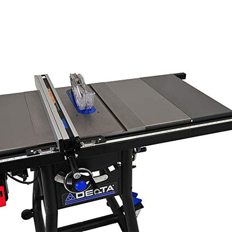 Delta 36-5100T2 Contractor Table Saw with 30" Rip Capacity and Cast Extension Wings Delta