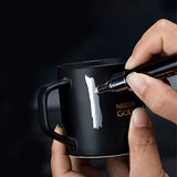 ZEYAR Liquid Chrome Marker Paint Marker, DIY Silver Marker Pen for any surface, High-gloss display effects, Dual tips: Extra Fine and Medium Point ZEYAR