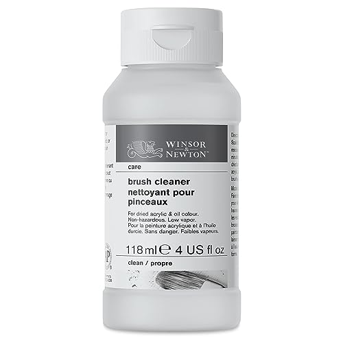Winsor & Newton Brush Cleaner & Restorer, 4.0-oz Bottle Winsor & Newton