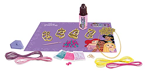 Disney Princess Gemex Sparkling Crystal Jewelry Making Kit - WoodArtSupply