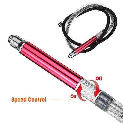 CALIDAKA Micro Air Pencil Type Die Grinder, Air-Powered Micro Die Grinder,65000 RPM Pneumatic Pencil Grinder Tool,High Speed Micro Pneumatic Air CALIDAKA