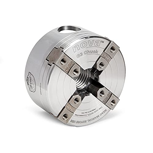 NOVA 48286 G3 Lite Wood Turning Chuck with JS50N Jaw NOVA