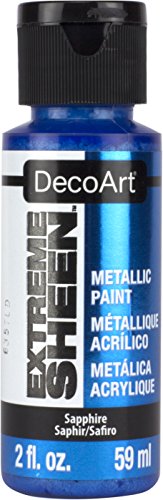 DecoArt DPM17-30 Sapphire Extreme Sheen Acrylic Paint, 2 oz - WoodArtSupply