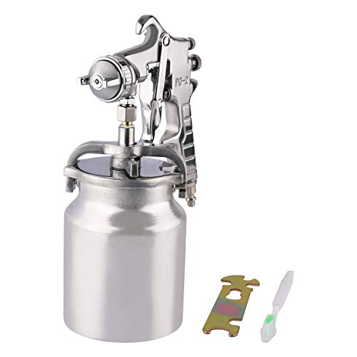 ZHONG AN Professional Paint Spary Gun, High Pressure Siphon Feed Spray Gun with 1000cc Cup, Nozzle Tip Size 3.0mm for Automotive, Household and ZHONG AN