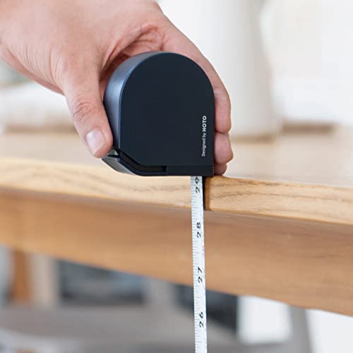 HOTO Self Lock Tape Measure, Retractable Measuring Tape, Precise Measurement, Great Stiffness, Shock Absorbent Base, Anti-Rust & Anti-Scratch, 10 Ft HOTO