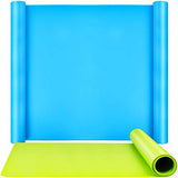LEOBRO Silicone Mat for Resin Molds, 2 Pack 59.5 x 49.5 cm Large Silicone Mats for Crafts, Thick Nonstick Silicone Craft Mats for Resin Molds, LEOBRO