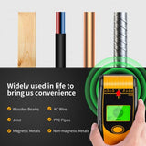 Stud Finder Wall Scanner Sensor - New 7 in 1 Electronic Wall Wood Metal Studfinder Edge Center Beam Sensor Detector with LCD Display ＆ Audio Alarm AC Levligle