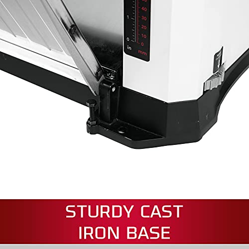 JET 13-Inch Benchtop Planer, Helical Style, 18/26 FPM, 1Ph 120V (JWP-13BT) Jet