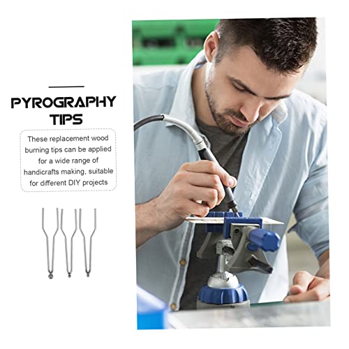 Uonlytech 9 pcs Pyrograph pen tip engraving tips for wood DIY wood burning tips wood burning accessories specialty tools leather tool woodburning Uonlytech