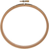 Darice Wood Embroidery Hoops, 6-Inch Darice