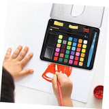 NUOBESTY 4 Sets Gouache Major Wooden Art Supplies Travel NUOBESTY