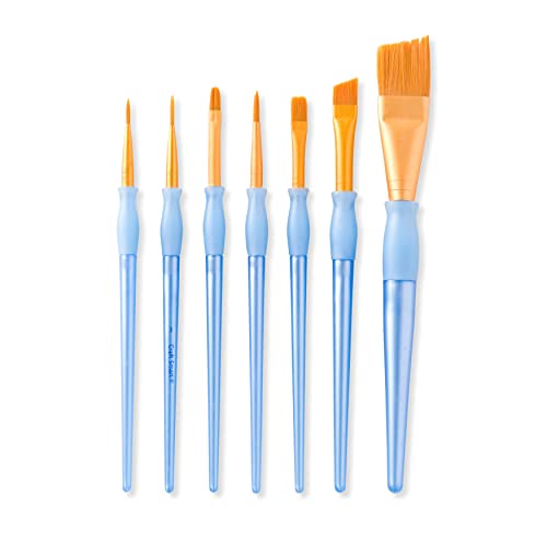 Golden Taklon Angular Brush Super Value Pack By Craft Smart - WoodArtSupply