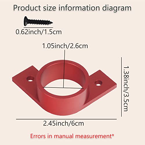 4 Pcs Upgrade Aluminum Alloy Laser Feet Guide, Compatible with xToo-l D1 Laser Cutte & Engraver Machine Keeps Stable Mounting Feet Accessories - WoodArtSupply