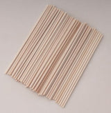 Ruwado 60 Pcs 12 Inch Wooden Dowel Rods Natural Unfinished Wood Hardwood Sticks for Crafting Project DIY Home Decoration Photo Painting Props Cake Ruwado