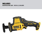 DEWALT XTREME 12V MAX* Reciprocating Saw, One-Handed, Cordless, Tool Only (DCS312B) DEWALT