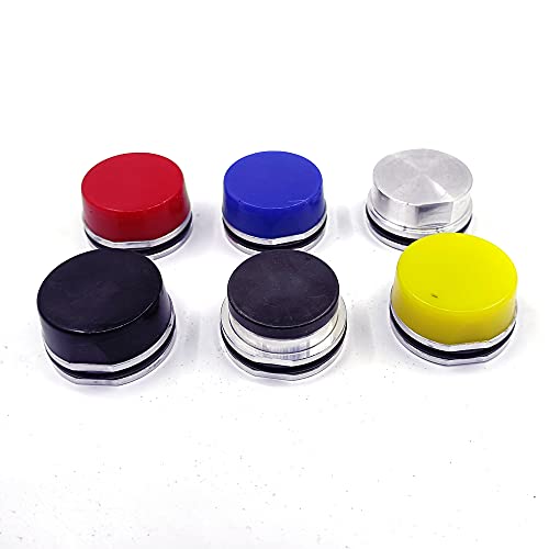 Mini Air Pneumatic Automatic Palm Hammer Kit Handheld Auto Hammer Set with Interchangeable Replacement Steel Aluminum Hard Soft Plastic Hammer Tips Jitterbug