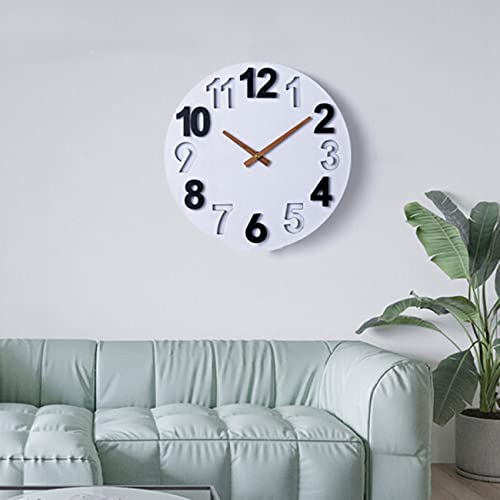 pizarra DIY Quartz Movement Mechanism Wall Clock 20mm Hands Clock for 12 Inch Clock Replaced Parts,Branch Wood - WoodArtSupply