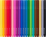 Faber-Castell Grip Color Markers - 20 Washable Fineline Markers Faber-Castell