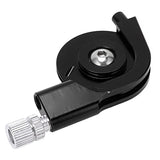 ZLXHDL Bicycle Disc Brake Conversion Aluminum CNC Machining Bike V Brake Adapter Cable Stroke Converter Caliper Regulator for Road Cycling(Black) ZLXHDL