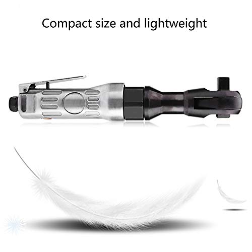 Fydun Air Ratchet Wrench 1/2" 12.5mm Heavy Duty Air Ratchet Wrench Torsion Drive Spanner Pneumatic Auto Repairing Tool Fydun