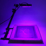Dorhui Exposure Unit for Screen Printing, 25W LED UV Screen Printing Exposure Light for Screen Printing Kit Photo Emulsion Kit, Speedball Diazo Light Dorhui