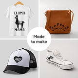 Cricut Everyday Iron On - 12” x 2ft - HTV Vinyl for T-Shirts - StrongBond Guarantee, Outlast 50+ Washes, Use with Cricut Explore Air 2/Maker, Black Cricut