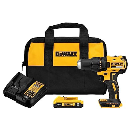 DEWALT 20V MAX Cordless Drill Driver, 1/2 Inch, 2 Speed, XR 2.0 Ah Battery and Charger Included (DCD777D1) DEWALT