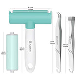 Xinart Brayer Rollers & Mat Remover Tool Set for Fabric Crafting, Reusable Sticky Lint Rollers Tool for Clothes/T-Shirts Heat Transfer Projects XINART