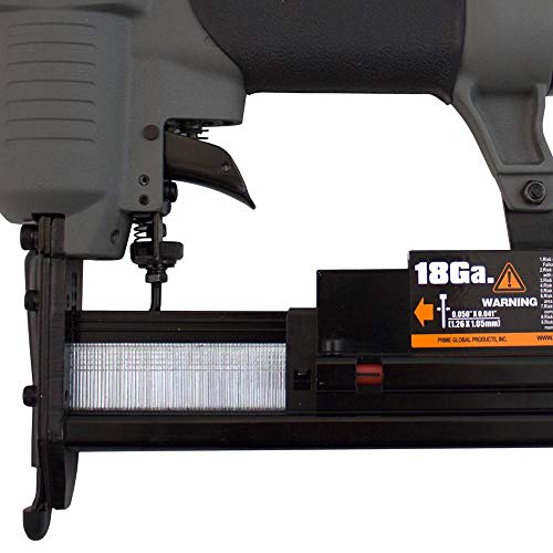 NuMax SL31 Pneumatic 3-in-1 16-Gauge and 18-Gauge 2" Finish Nailer and Stapler Ergonomic and Lightweight Nail Gun with No Mar Tip for Finish Nails, NuMax