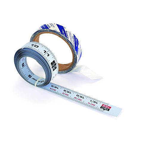 FastCap Peel & Stick Standard/Metric Measuring Tape - Perfect for Professionals and Home Improvement - Ideal for Layout & Cutting Stations - 16' FastCap