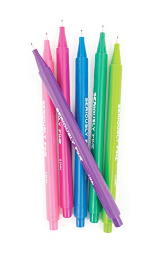 OOLY, Seriously Fine Felt Tip Markers, Set of 36 (130-037) Ooly