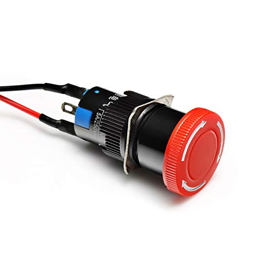 Genmitsu CNC Router Emergency Stop Switch Push Button for 3018-MX3/3018-PROVer Genmitsu